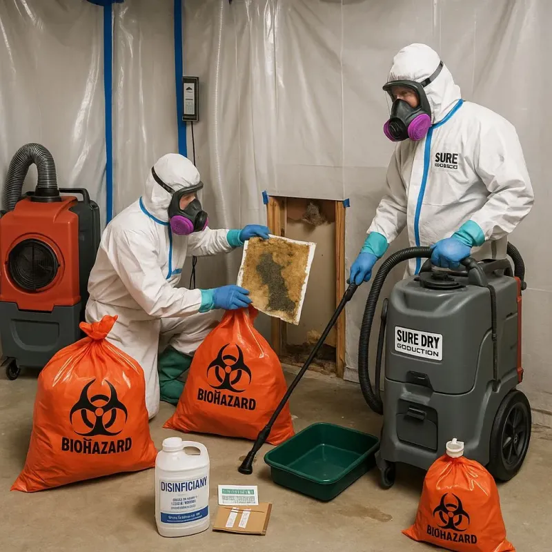 Contaminated Water Handling Protocols process in Blakely, PA