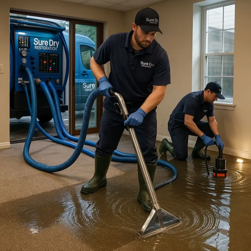Water Extraction and Removal process in Blakely, PA
